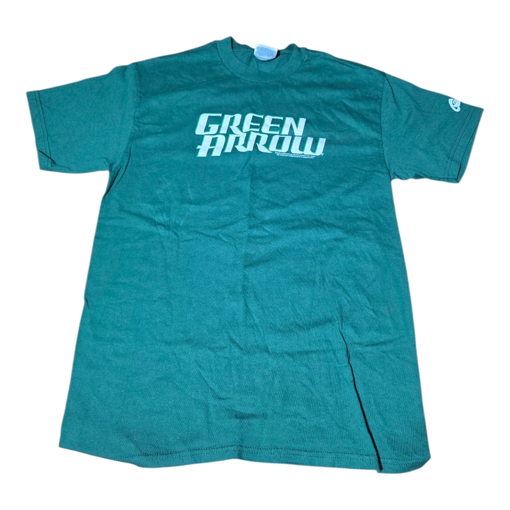 Hanes Heavyweight Green Arrow Green‎ Lantern 2001 T-Shirt Medium Green B30